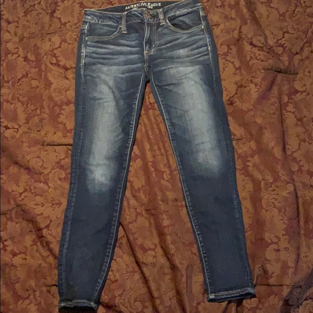 American eagle super stretch jeans size 6